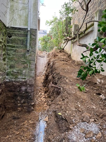 Travaux d'assainissement à Saint-Brieuc et ses environs 