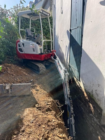 Travaux d'assainissement à Saint-Brieuc et ses environs 