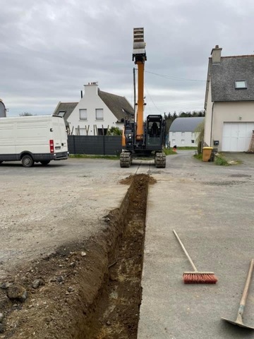 Travaux d'assainissement à Saint-Brieuc et ses environs 